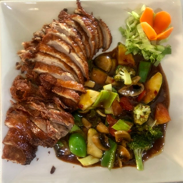 PATO ESTILO GONBAO poco picante🌶️