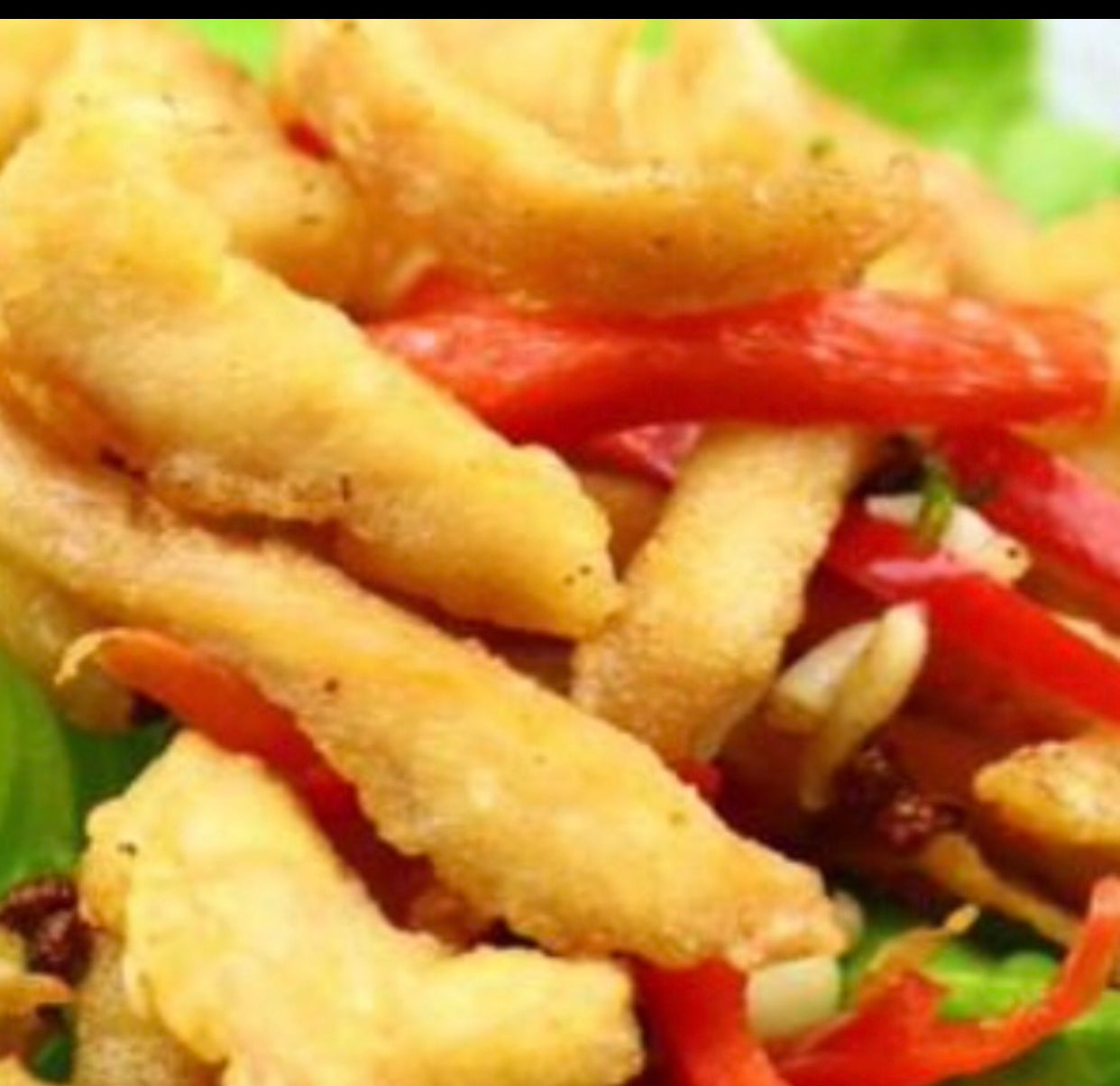 Pollo con sal y pimienta
