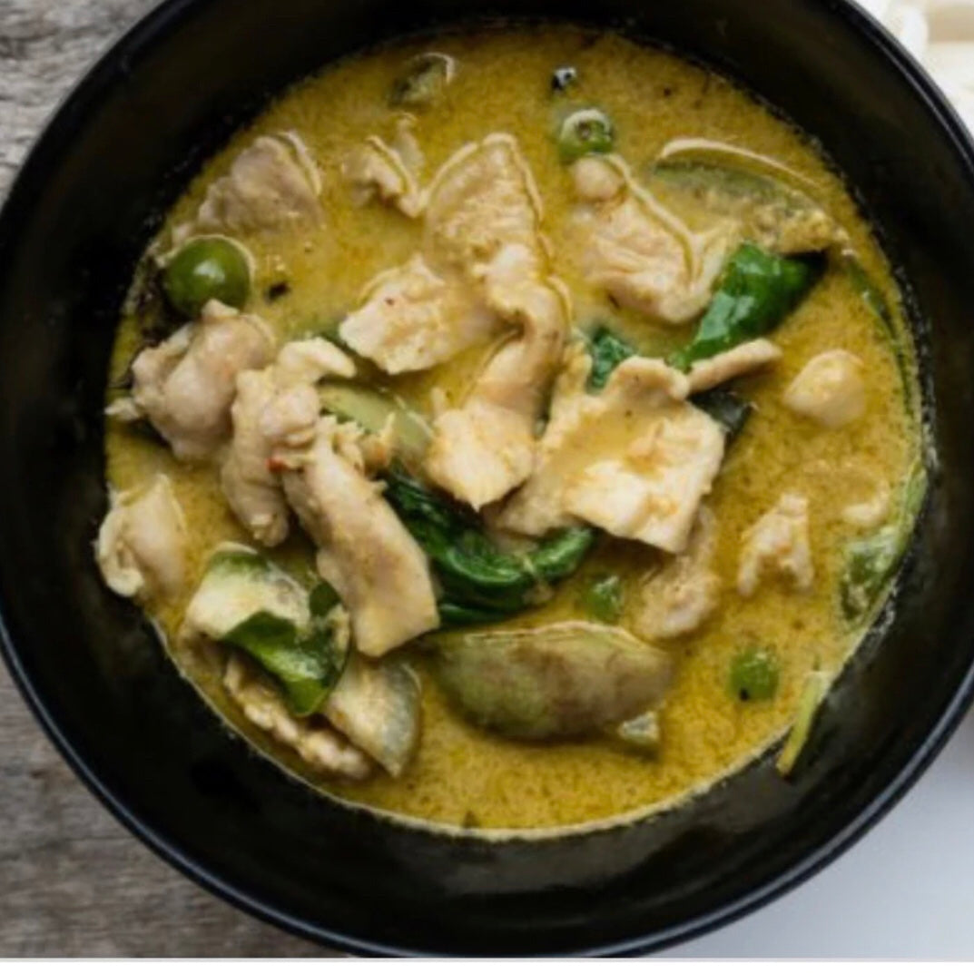 POLLO CON CURRY VERDE Thailandes🌶️🌶️