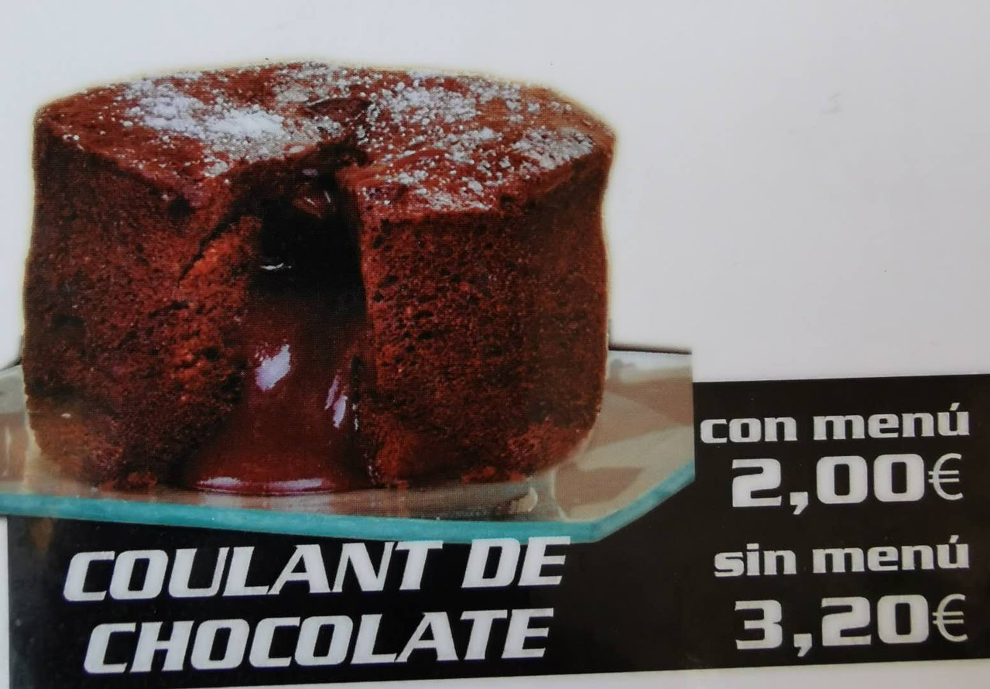COULANT de CHOCOLATE
