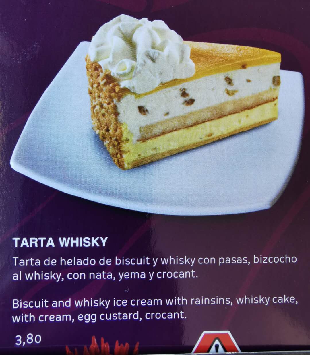 TARTA WHISKY