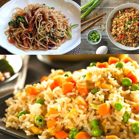 ARROZ Y TALLARINES