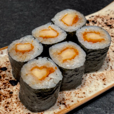 MAKI POLLO FRITO(6 piezas )