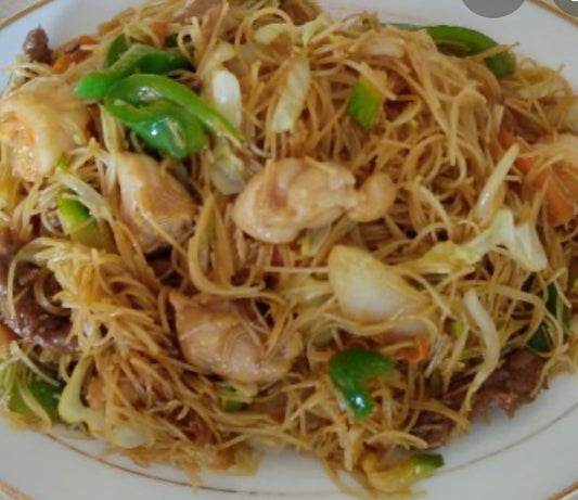 FIDEO CON POLLO Y TERNERA