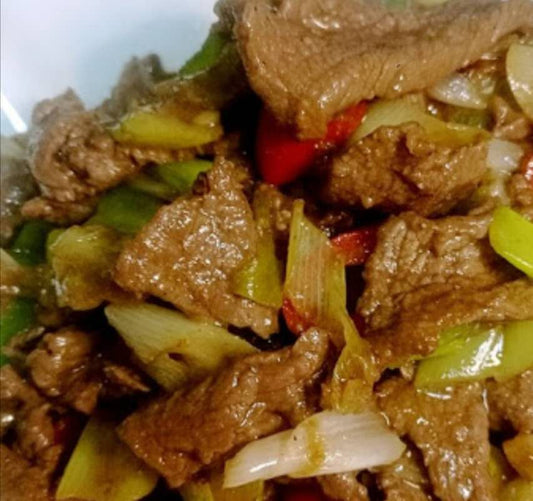 TERNERA CON VERDURAS a la plancha