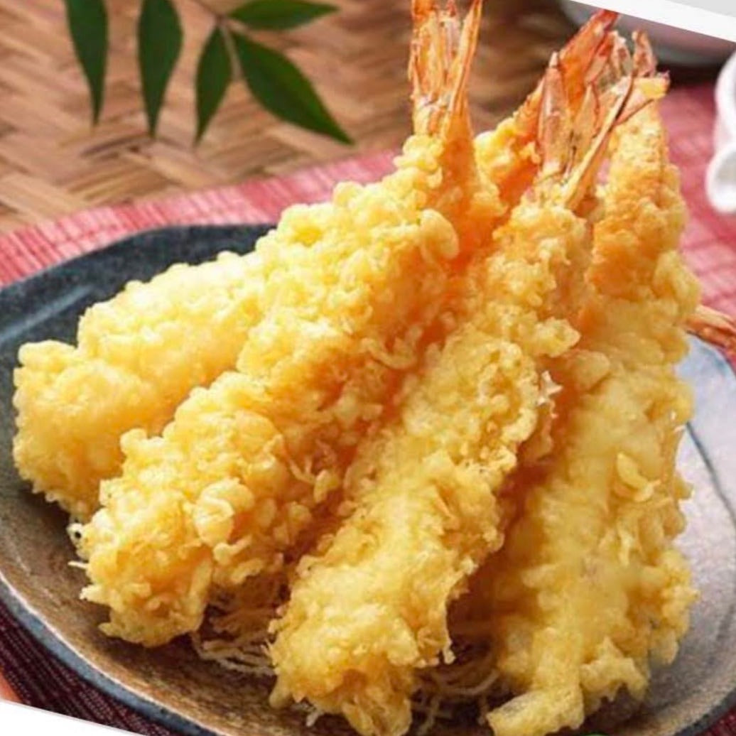 Gambas tempura